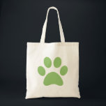 Canvas tas Paw Print<br><div class="desc">Fun Paw-afdrukontwerp voor dierenvrienden!</div>