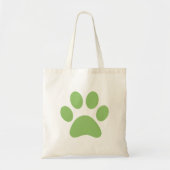 Canvas tas Paw Print (Voorkant)
