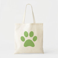 Canvas tas Paw Print