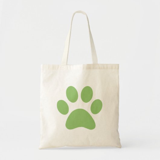 Canvas tas Paw Print (Voorkant)