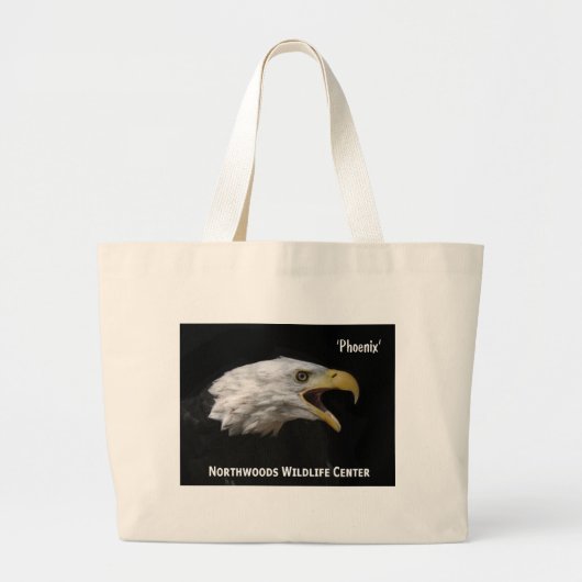 Canvas tas-Phoenix Grote Tote Bag (Voorkant)