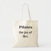 canvas tas pilates (Voorkant)