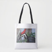 canvas tas "Pileated Woodpecker" (Voorkant)