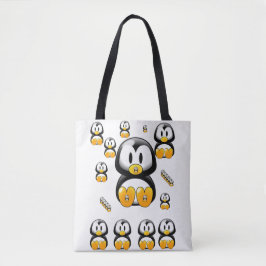 canvas tas pinguïns