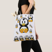 canvas tas pinguïns (Dichtbij)