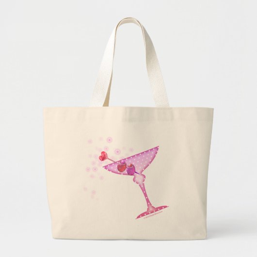 canvas tas - PINK MARTINI (Voorkant)