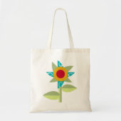 Canvas tas Pinwheels Flowers (Voorkant)