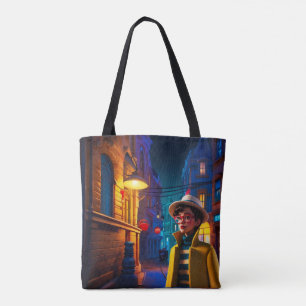 canvas tas "plaats delict"