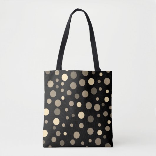 canvas tas "Polka Dot" (Voorkant)