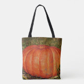 Canvas tas pompoen (Achterkant)