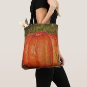 Canvas tas pompoen (Dichtbij)