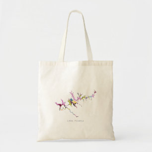 Canvas tas Powell Silhouette Map