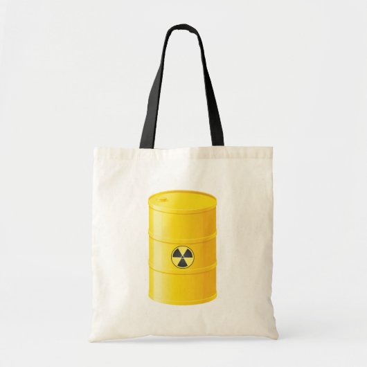 Canvas tas radioactief afval (Voorkant)