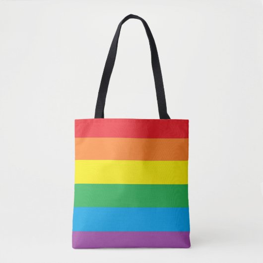canvas tas "Rainbow Pride" (Voorkant)