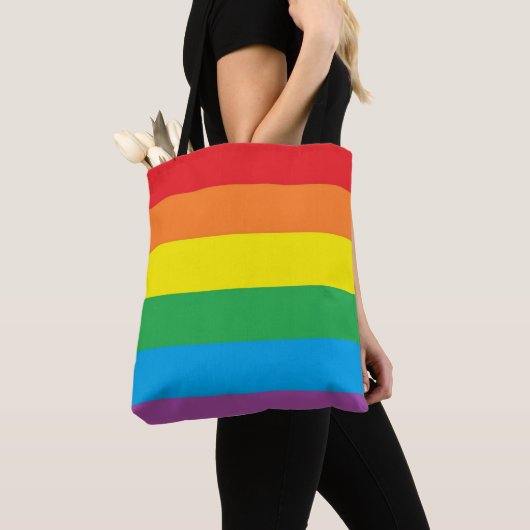 canvas tas "Rainbow Pride" (Dichtbij)