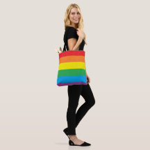 canvas tas "Rainbow Pride"
