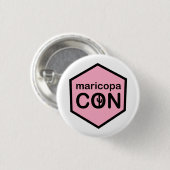 Canvas tas ronde button 3,2 cm (Voorkant /achterkant)