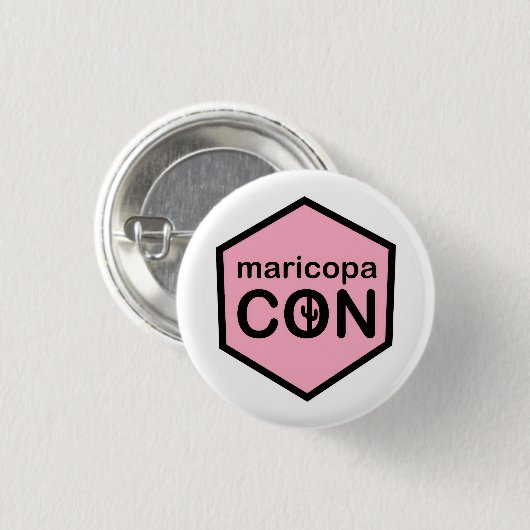 Canvas tas ronde button 3,2 cm (Voorkant /achterkant)