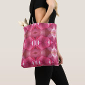 Canvas tas Roze Lotus Abstract (Dichtbij)