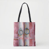 Canvas tas Roze sloten (Voorkant)