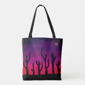 Canvas tas Saguaro Sunset (Achterkant)