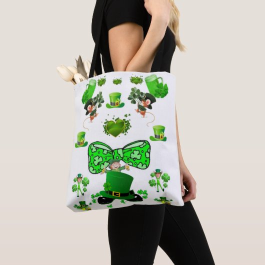 Canvas tas Saint Patrick's Day (Dichtbij)