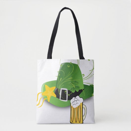 Canvas tas Saint Patrick's Day Beer (Voorkant)
