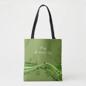 Canvas tas Saint Patrick's Day Floral (Voorkant)