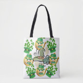 Canvas tas Saint Patrick's Day Hoefijzer (Voorkant)