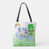 Canvas tas Saint Patrick's Day Polar Beer (Achterkant)