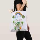 Canvas tas Saint Patrick's Day Rainbow (Dichtbij)