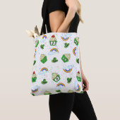 Canvas tas Saint Patrick's Day Rainbow Cupcakes (Dichtbij)
