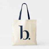 Canvas tas Schone Beauty Boss voor Beautyteller (Achterkant)