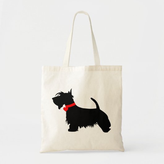 Canvas tas Scottie dog (Voorkant)