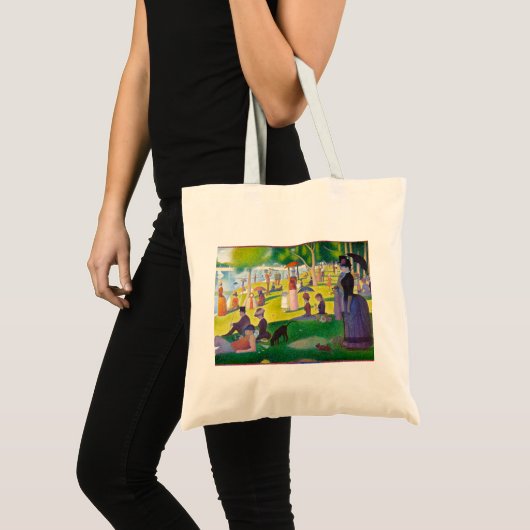 Canvas tas Seurat La Grande Jatte (Voorkant (product))