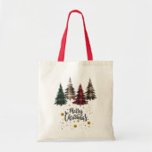 Canvas tas Shopping Bags voor het kerstseizoen (Voorkant)