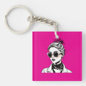 Canvas tas sleutelhanger (voorkant)
