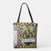 Canvas tas-SOMETISCHE MOGELIJKHEDEN Tote Bag (Achterkant)