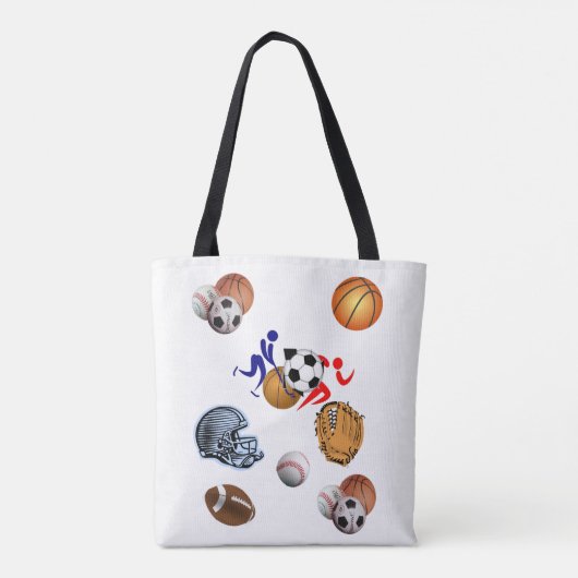 canvas tas sport (Achterkant)