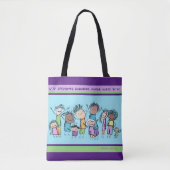 Canvas tas Spreidend Kindness (Voorkant)