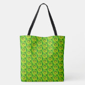 canvas tas "Spring Daisies" (Achterkant)