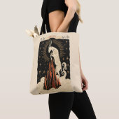 Canvas tas Steenbok Celestial Zodiac Art (Dichtbij)