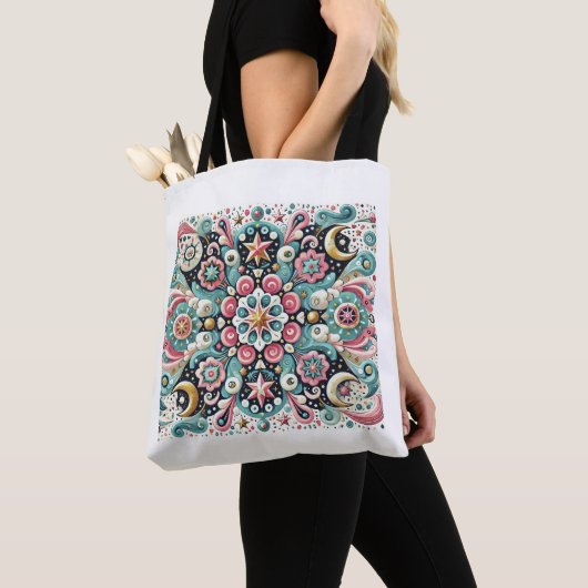 canvas tas "Stellar Mandala" (Dichtbij)