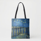 CANVAS TAS - "Sterrennacht over de Rhône" - van Go (Voorkant)