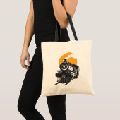 Canvas tas stoomtrein (Voorkant (product))