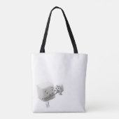 Canvas tas suikerbieten met Baby suikerbieten (Achterkant)