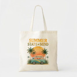 canvas tas "Summer State of Mind"