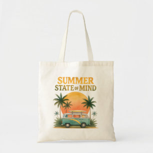 canvas tas "Summer State of Mind"