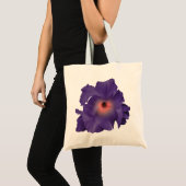 Canvas tas Sword Lily Indigo Pink (Voorkant (product))