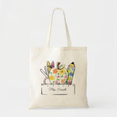 Canvas tas terug naar school (Voorkant)